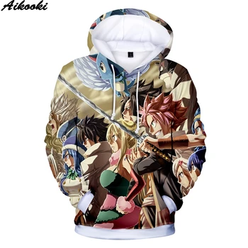 

Aikooki Fairy Tail 3D Print Hoodies Men Oversized Sweatshirts Anime 3D Fairy Tail Hoodies Men/Women Pullovers Sweatshirt XXS-4XL