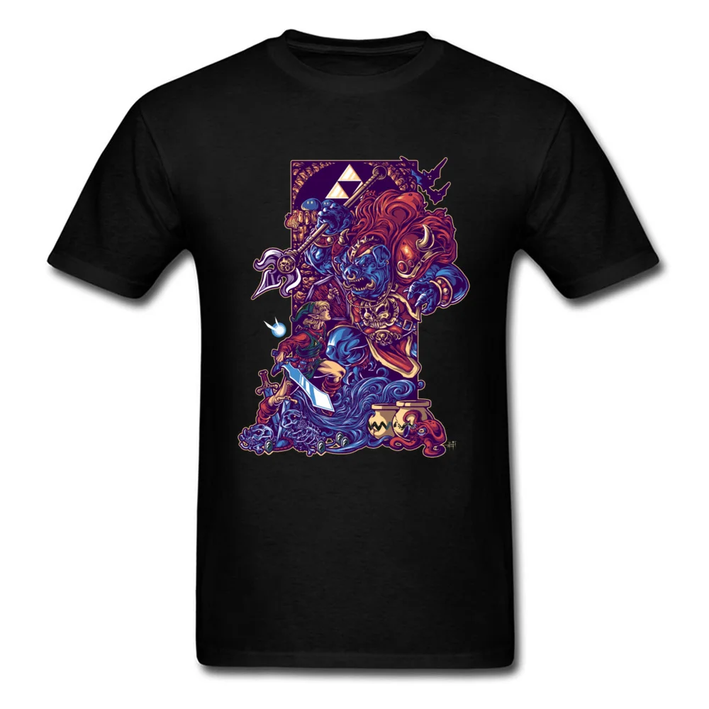 

Tops TShirt Power & Courage Men T-shirts Legend Of Zelda T Shirt 2019 Cool Mens Game Tees Cosplay Streetwear For Superhero
