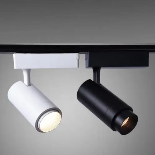 

Track Lighting LED Light Zoomable Adjustable 25W 30W Rail Spot Aluminum Clotheing Shoe Zoom Exhibition Lamp 4 Wires 3 Phase