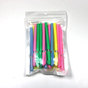 

(20 pcs/lot) 0.5mm Creative Quality Writing Ballpoint Pen for School Office Writing Stationery Multicolor Ball Pen Mixing Set