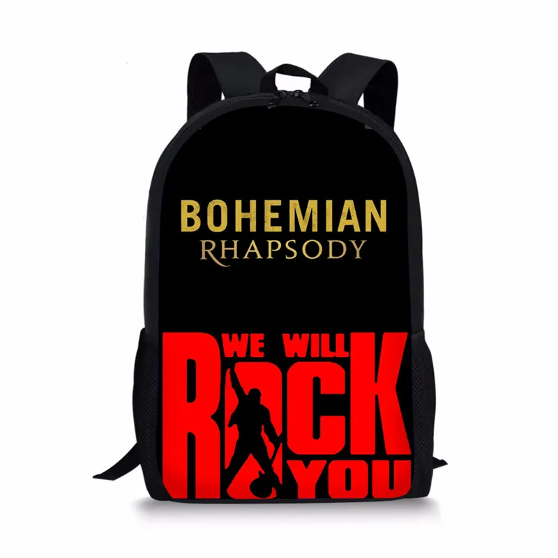 THIKIN детские школьные сумки queen группа Bohemian Rhapsody принт большие сумки на ремне Рюкзак 3 шт./компл. студентов школьные рюкзаки для детей на заказ - Цвет: YQ2319C