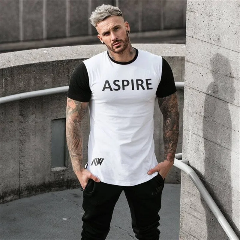 Men's New large size Gyms fitness Engineers Design Male Novelty Men T shirt Fashion T shirt Men Casual Short Sleeves T-shirt Men