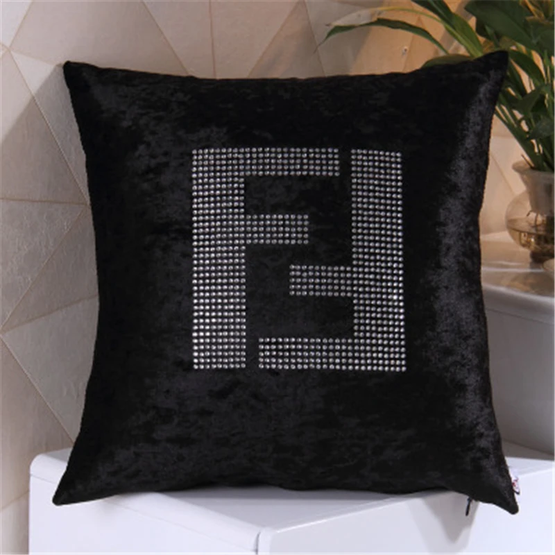 

European and American style pillowcase sofa office cushion FF luxury pillow. Customizable color / size / logo