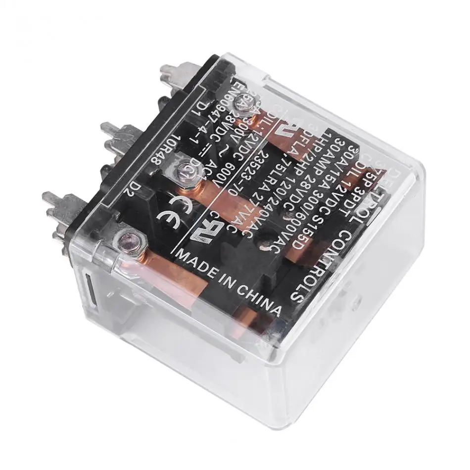 Buy Relay DC12V Coil Voltage 3PDT