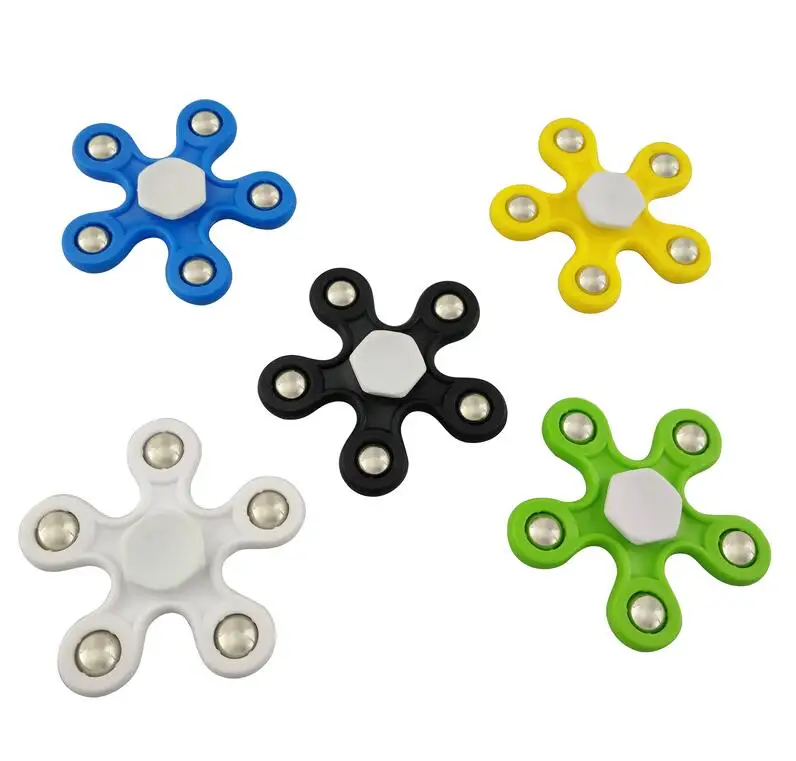 

Finger Spinner Toy Plastic EDC Hand Spinner For Autism and ADHD 12 Styles Anxiety Stress Relief Focus Toys