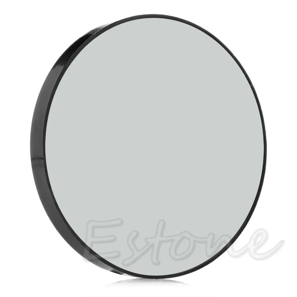 

10 X Trisonic Makeup Magnifier Mirror Shaving Cosmetic Care Magnifying Lady Women Beauty Glass Round Small Portable Mirror New