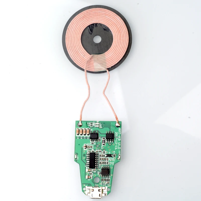 VEEAII Qi Беспроводное зарядное устройство Pcba печатная плата DIY USB для Sumsung S9 Зарядное