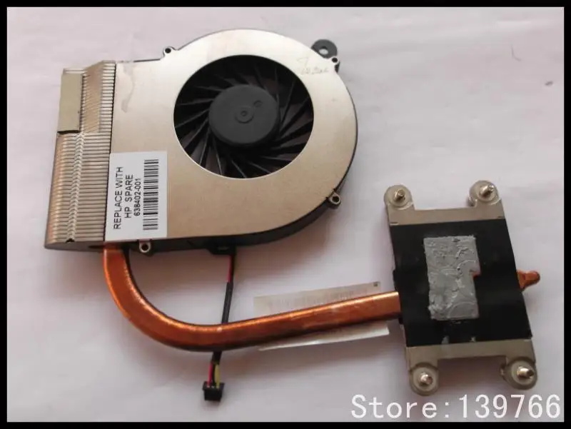 Кулер для ноутбука HP CQ42 CQ62 G42 G62 634651 001 638402 001|heatsink with fan|cooling heatsinkcooler cooler |