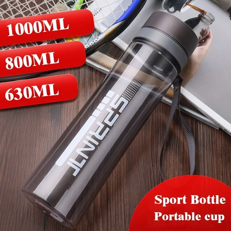 

CAKEHOUD Portable Student Sports Bottle Outdoor Large-capacity Plastic Hand Cup School Leakproof Sealed Drinking Utensils