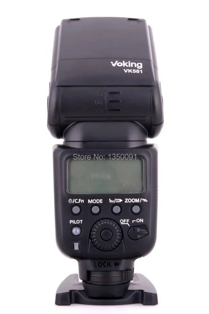 VK581C E-TTL 1 / 8000s HSS blesk Speedlite pro Canon EOS 70D 6D 5DII 5DIII 7D 60D