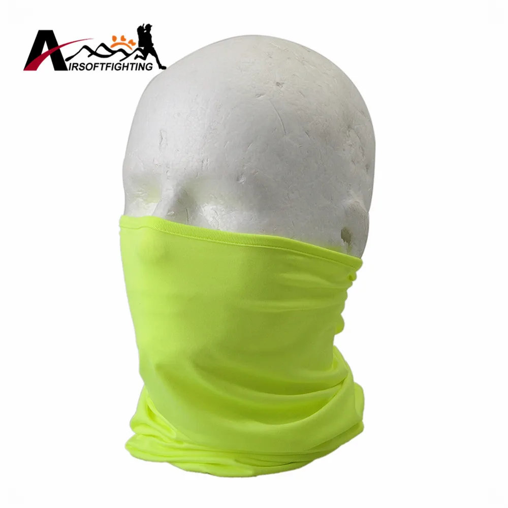 Quick Dry Elastic Lycra Cycling Headband Half Face Mask Bike Bicycle Breathable Balaclava Hunting Hiking Warm Neck Hood Cover