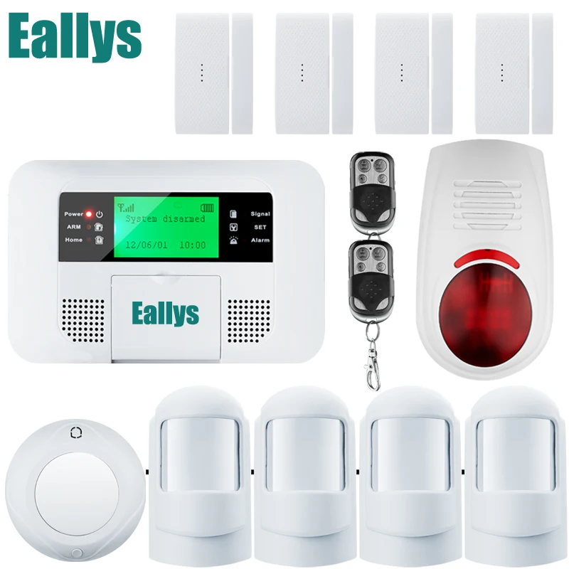 Wireless PSTN GSM Alarm Systems Android IOS APP Alarms Home Security