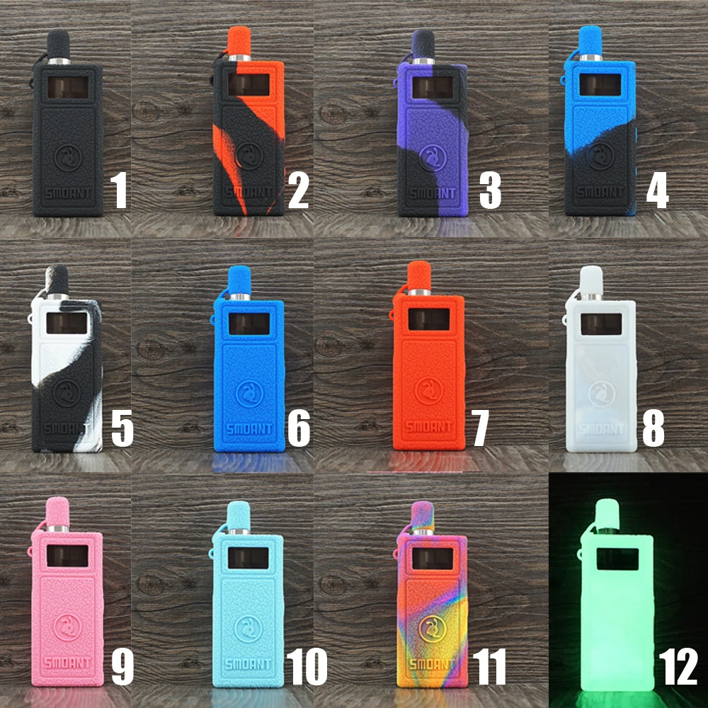 Текстурный чехол для вейпа Smoant Pasito Pod 1100 мАч защитный силиконовый резиновый рукав