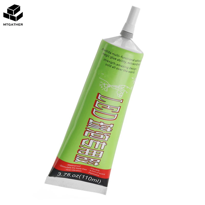 

MTGATHER 110mL Glue Resin Clear Adhesive LED Bulb Adhesive Bond Phone Screen Repair DIY Crafts Jewelry