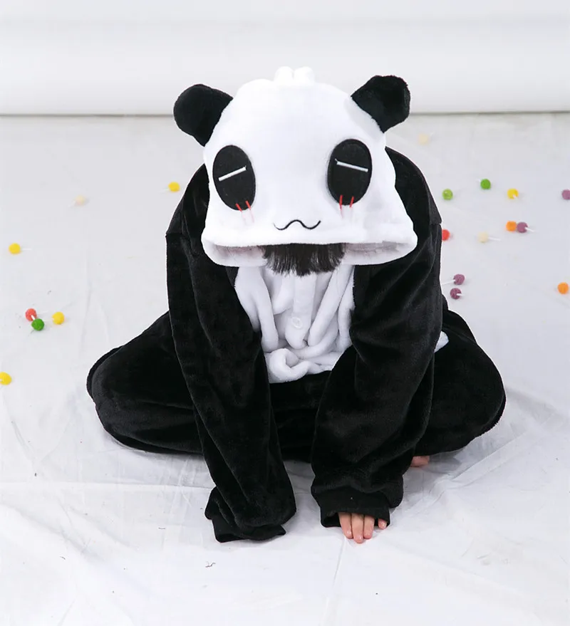 Panda Kigurumi For Children Kids Onesies Pajamas Cosplay Costume