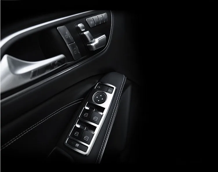 Для Mercedes Benz A B C E GL CLA GLA CLS GLK Class W176 W246 W204 W212 W166 ABS Хромированная кнопка регулировки