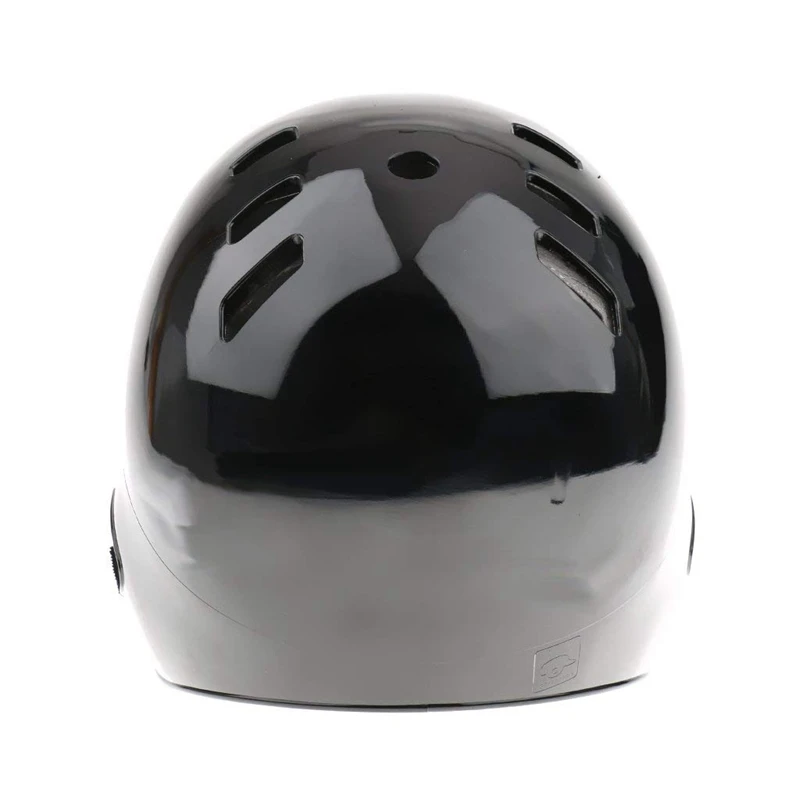 Batter's Helmet Softball Baseball Helmet Double Flap- Black