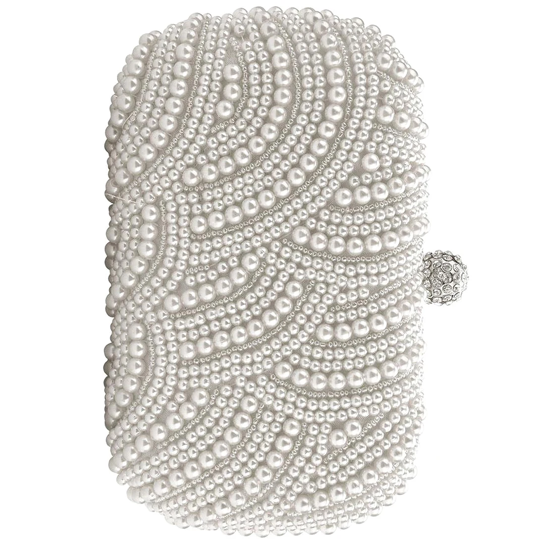 

5pcs( Fashion Clutch Bag Beaded Party Bridal Handbag Wedding Evening Purse