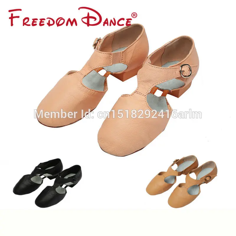 online 2018 Best Selling Sandália de Professores de Dança Jazz Sapatos de Dança de Couro de Porco Para Meninas E Mulheres Tênis Esportivos Frete Grátis