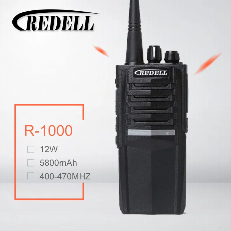 2019 ne Baofeng REDELL 12 Вт иди и болтай Walkie Talkie “иди и 10 км высокое Мощность UHF HF приемопередатчик беспроводной внутренняя Любительское радио, Си-Би