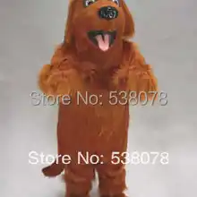 Профессиональный изготовленный на заказ длинный волос коричневый ирландский сеттер собака костюм талисмана для взрослых маскарадный костюм необычный праздничный наряд костюм SW717