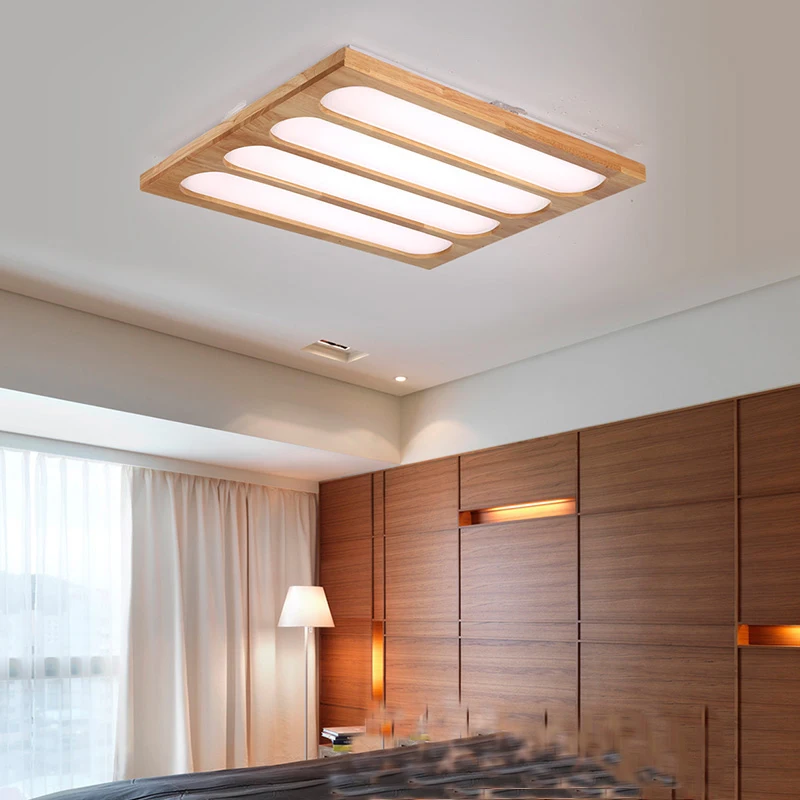 

LED Nordic Wooden Acrylic LED Lamp LED Light Ceiling Lights Ceiling Lamp LED Ceiling Light For Foyer Dinning Room Bedroom