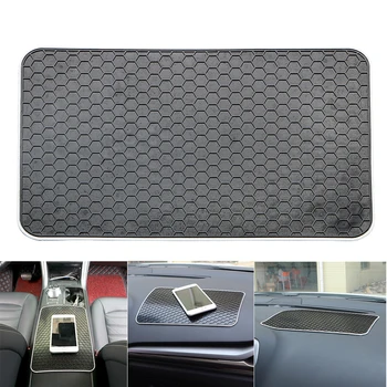 

27*16cm Car Non-Slip Mat Pad Anti Slip Mat Car Sticky for Mobile Phone GPS Coin Key Automobile Interior Accessories Silicone