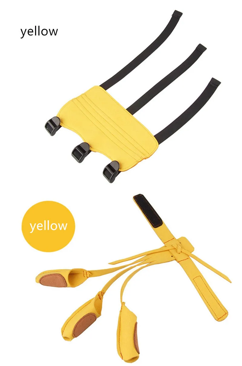 PG05 3 Finger Protective Glove & 3 Straps Arm Guard & Finger Tab (11)_