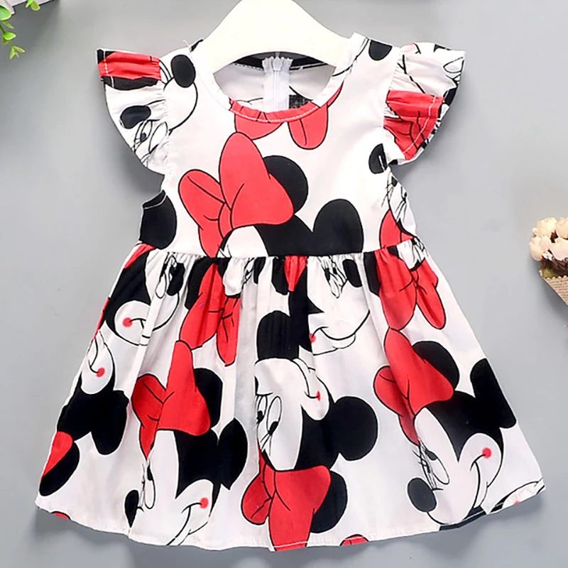 

Baby Clothing Baby Girls Dresses Summer New Baby Girl Female Cotton Dress Baby Cotton Floral Princess Tutu Dresses