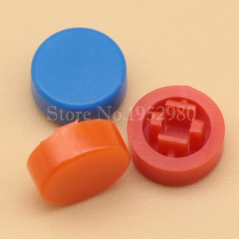 200 шт./лот A44 Пластик Micro Кнопка Колпачки выключателей 3*5.6 мм переключатель Нажмите клавишу Шапки Многоцветный(для 6*6*7.3 мм omron переключатель