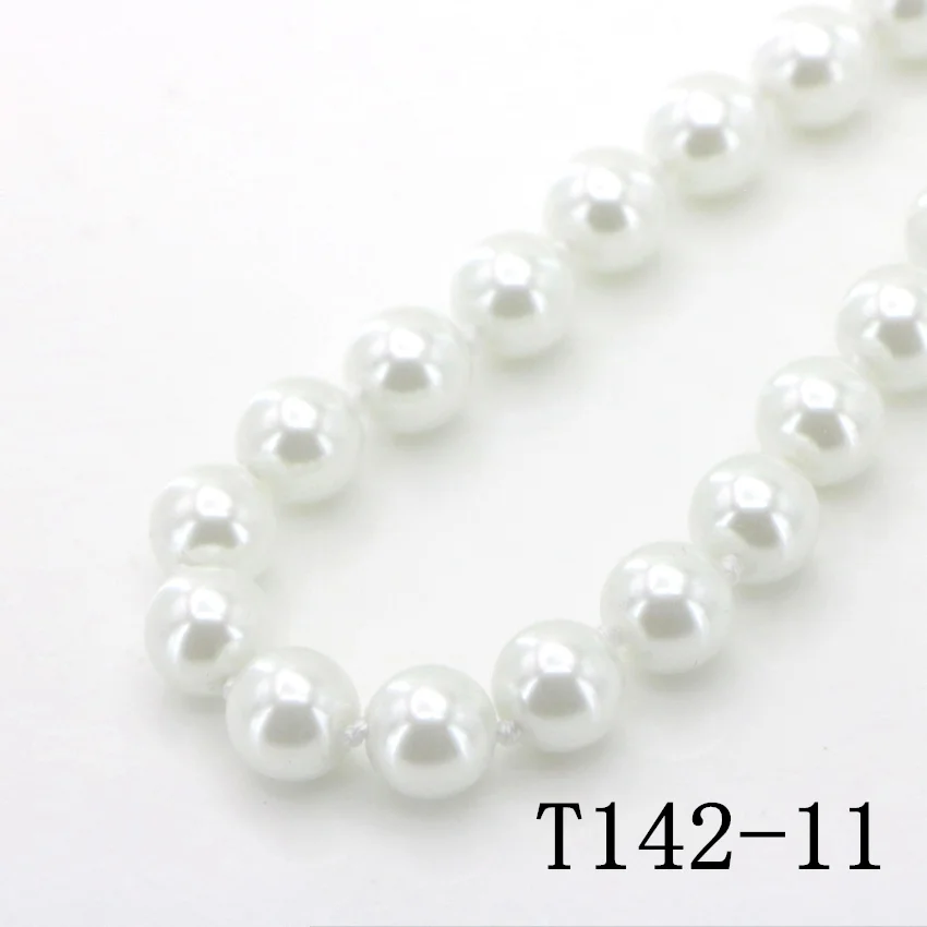 Natural pearl necklace, South China baroque pearl mother's gift jewelry necklace 925 silver pure gold necklace (63)
