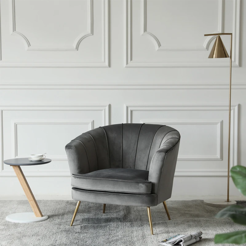 Модный стул для гостиной в скандинавском стиле, небольшой современный минимализм, креативный светильник для отдыха в американском стиле