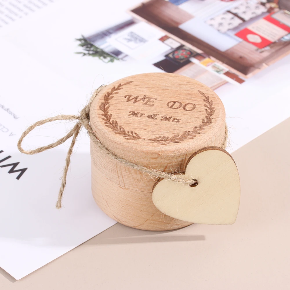 

Wood Ring Box Wedding/Valentines Engagement Wooden Ring Bearer Box Rustic Wedding Ring Box Holder No Engravings