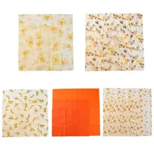 Уход за ребенком перерабатываемая непластиковая безвредная и экологически чистая пчелиная ткань для сохранения пищевых продуктов