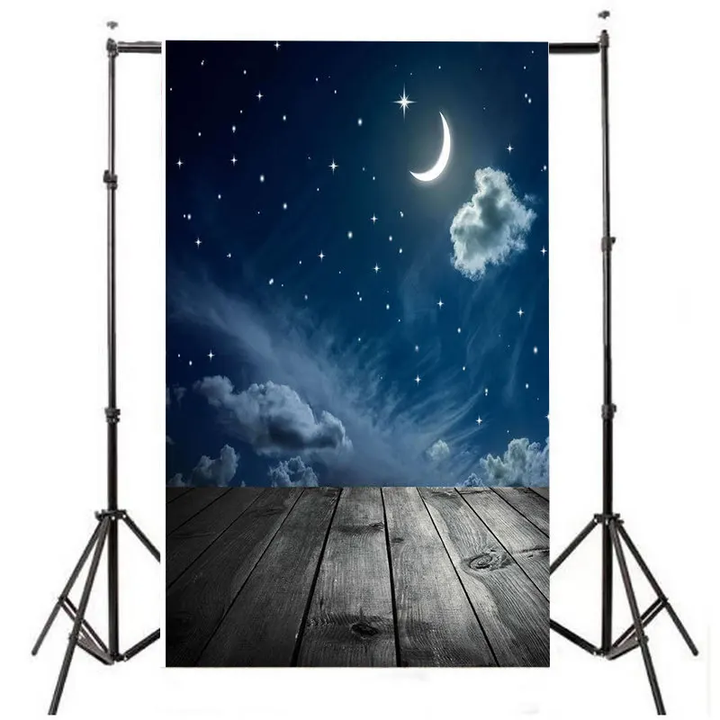 Buy Mayitr 1pc 3x5ft Moon Star Night Photography