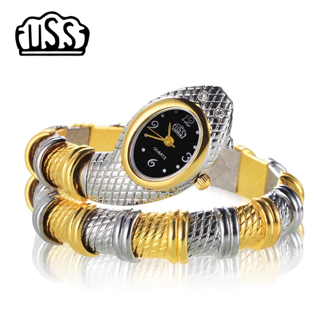2018 New CUSSI style Snake Shaped watch Fashion Watch bracelet watch unique Desi 2018 New CUSSI style Snake Shaped watch Fashion Watch bracelet watch unique Desi