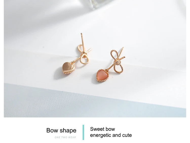 rose gold heart-shaped cat eye silver drop earrings 01_02