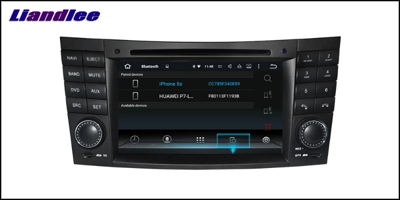 Liandlee Car Multimedia Player NAVI For Mercedes Benz CLS W219 MB 2004~2011 Car Touch Screen Radio DVD Stereo GPS Navigation 9