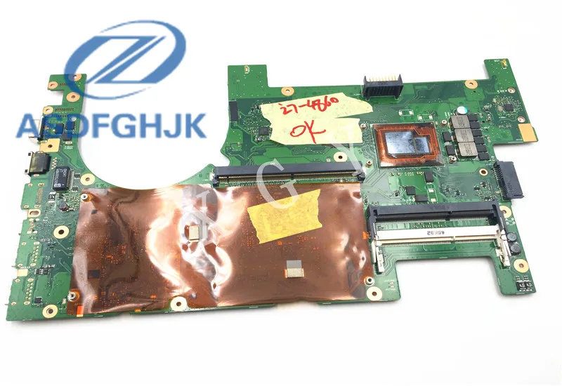  60NB04K0-MB2100 Laptop motherboard For Asus G750JZ G750JS G750JH motherboard with I7 cpu SR1BP Non-