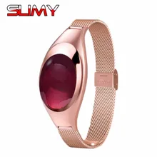 Slimy женский модный подарок Z18 умный браслет с кровяным давлением монитор сердечного ритма фитнес-трекер для IOS Android