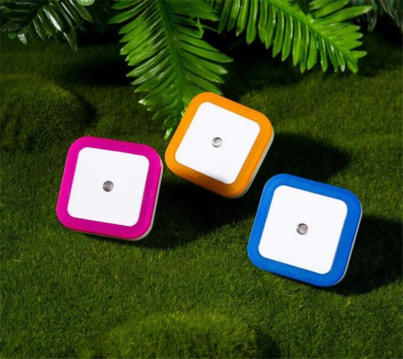 Baby LED night light auto with sensor lamp control 220V EU plug wall lights bedside lamps Backlight for toilet (9)