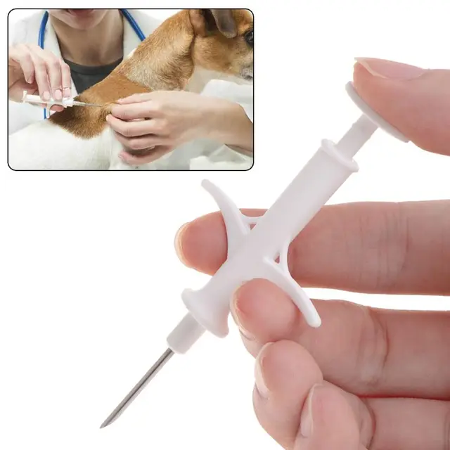 Pet ID Microchip Syringe 1.4x8mm ISO11784/5 FDX B HDX Animal Tag