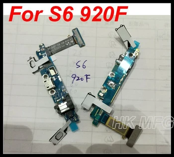 

S6 920F Inner USB Connector flex cable for Samsung s6 920f European version charger port cables + dock Assembled