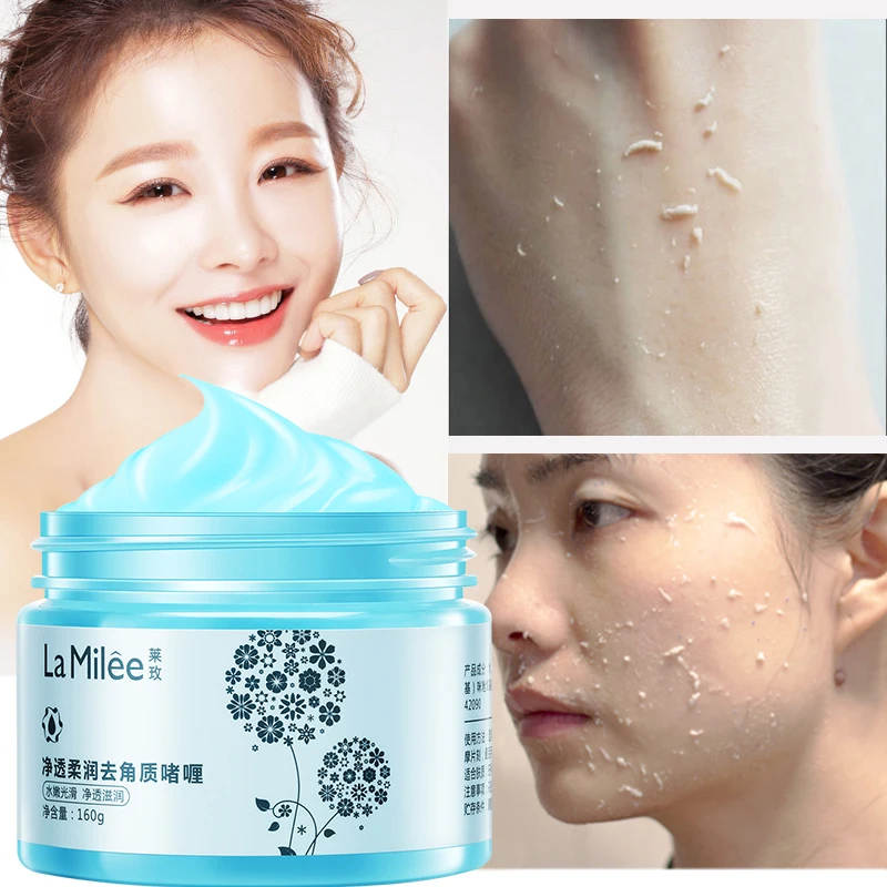 Gel Exfoliante para masaje Facial, Gel Exfoliante para encoger los poros, callos, piel muerta, hidratante, blanqueador, exfoliar, crema corporal, antiarrugas|Exfoliantes faciales y barnices de uñas| - AliExpress