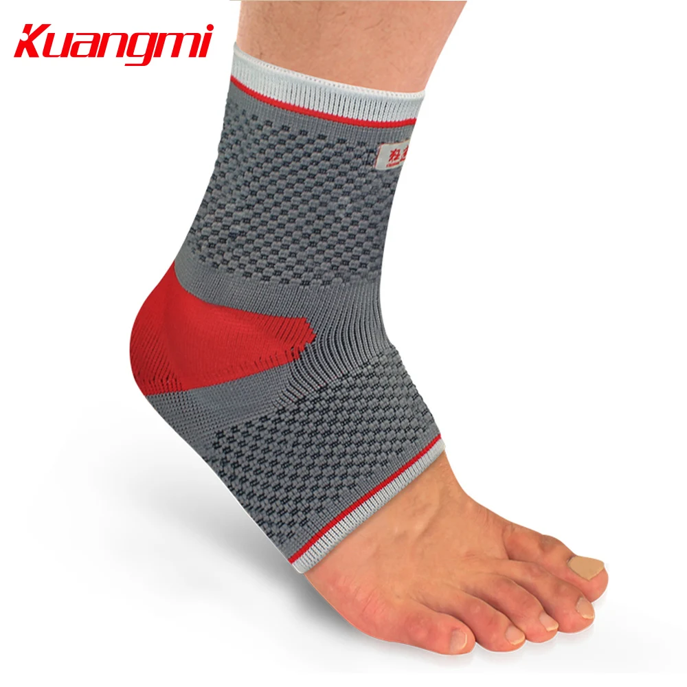 

Kuangmi 1 PC Gel Ankle Support Flat Knitting Machine Process Pads Elastic Ankle Brace Sports Compression Sleeve Relief Arch Pain