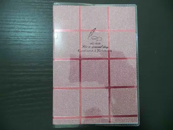 

New style Lovely cute esily taken pink color diary notebook school supplies office stationery notepad free shipping