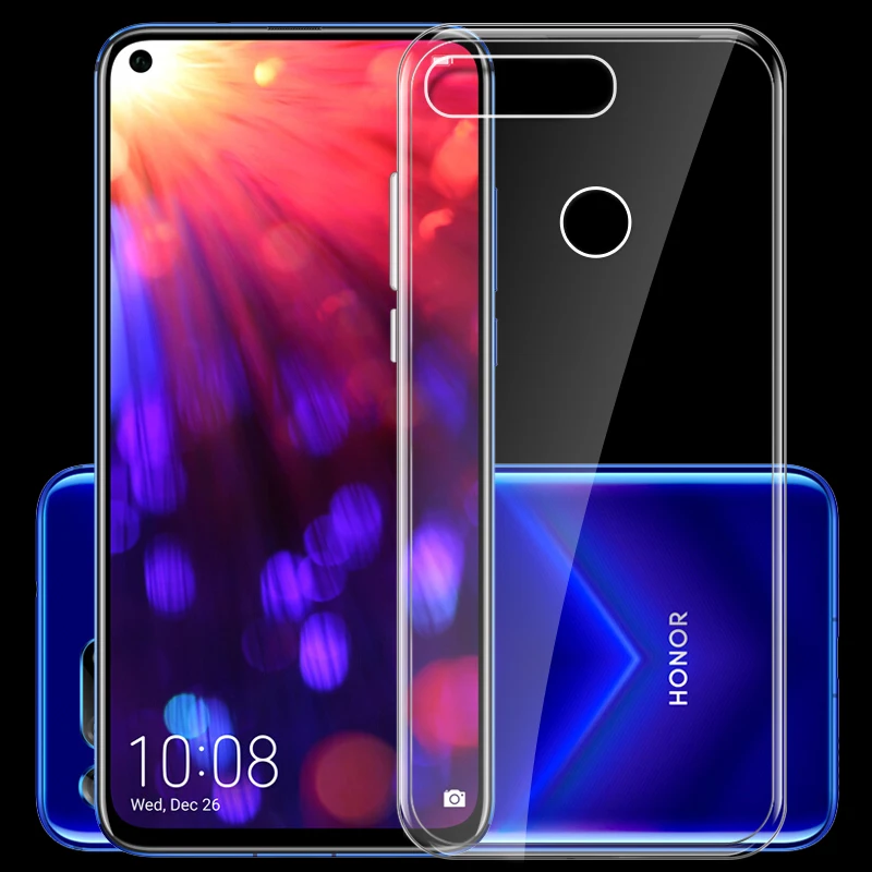 

MAKAVO Premium TPU Case For Huawei Honor View 20 Slim Transparent Silicone Soft Back Cover for Honor 20 Lite Pro Phone Case