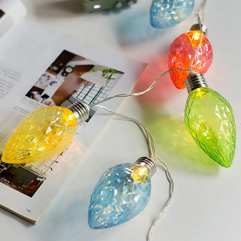

Newest 1.8M 10 LEDs String Light Warm Fairy Holiday Light For Party Wedding Christmas Garland Decor --