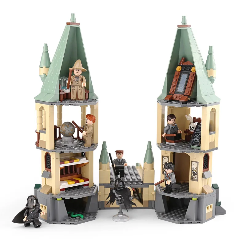 Harri Potter Movie Series Potter Hogwarts Castle Model Building Block Bricks Toys 522Pcs Compatible With Legoings Harri Potter Movie Series Potter Hogwarts Castle Model Building Block Bricks Toys 522Pcs Compatible With Legoings