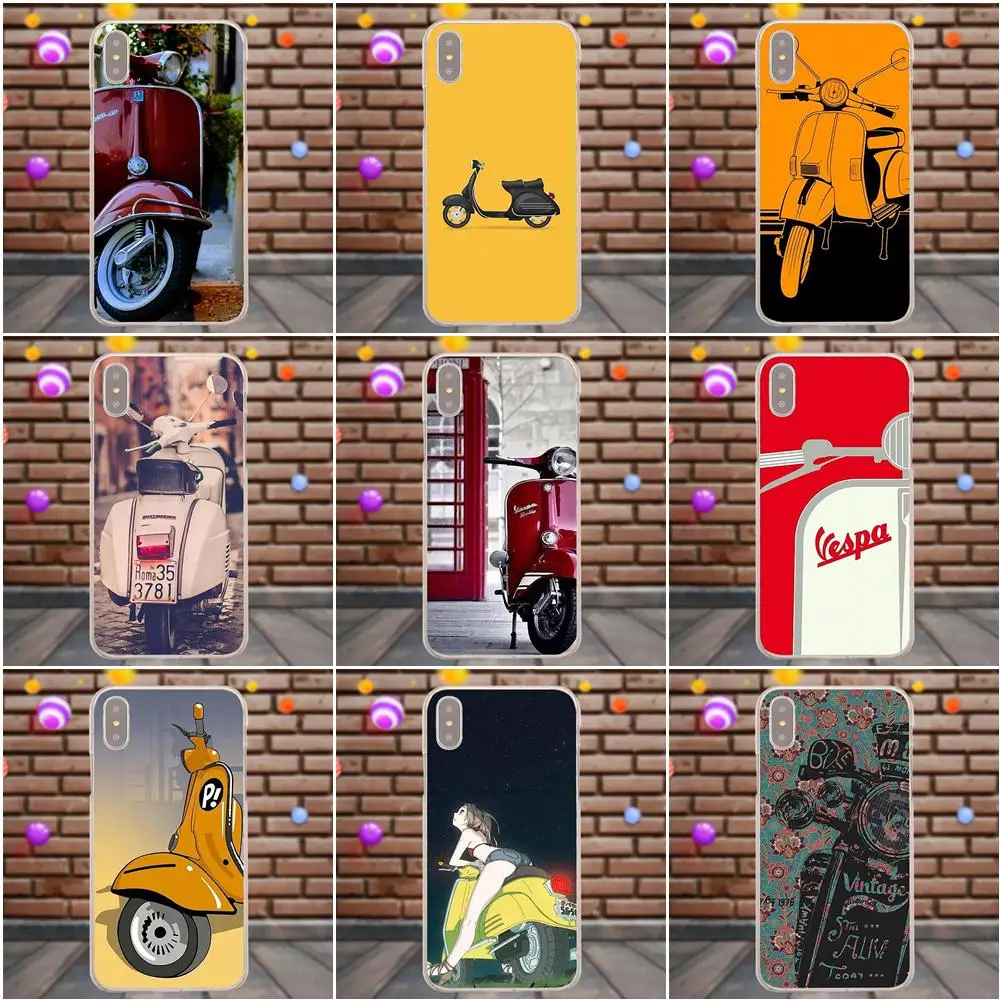 

Suef Scooter Vespas Cool For Apple iPhone 4 4S 5 5C SE 6 6S 7 8 Plus X For LG G3 G4 G5 G6 K4 K7 K8 K10 V10 V20 TPU Top Selling